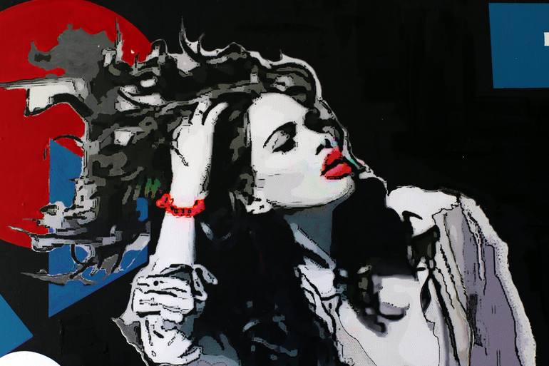 Original Contemporary Pop Culture/Celebrity Painting by Ezio  Ranaldi