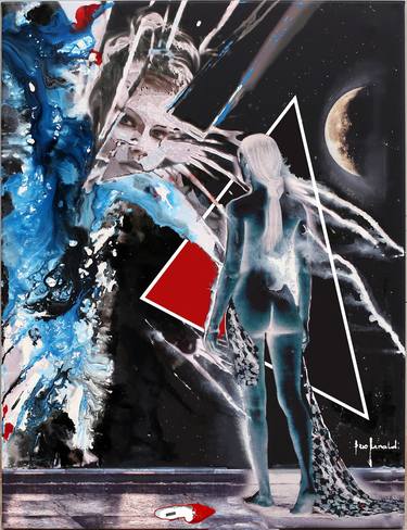 Original Contemporary Pop Culture/Celebrity Mixed Media by Ezio  Ranaldi