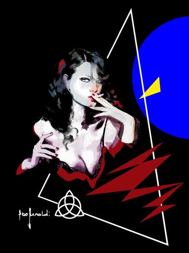 Original Contemporary Women Printmaking by Ezio  Ranaldi