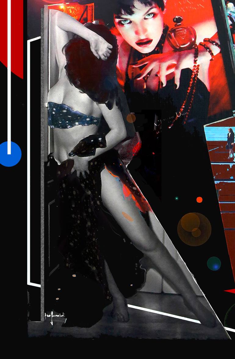 Original Contemporary Women Painting by Ezio  Ranaldi