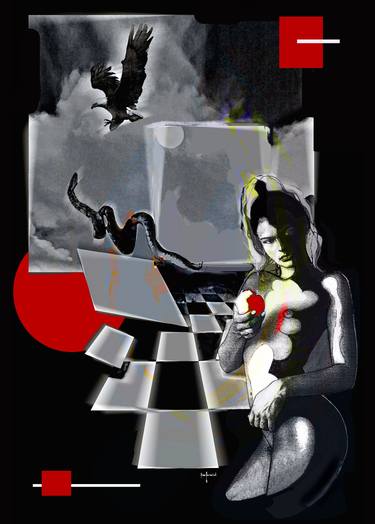Original Contemporary Women Paintings by Ezio  Ranaldi
