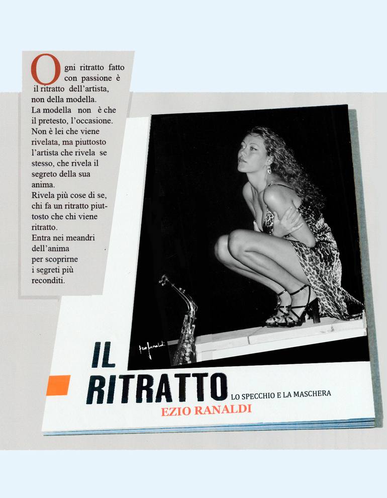 Original Black & White Women Printmaking by Ezio  Ranaldi