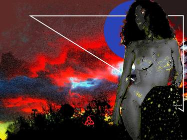 Original Contemporary Women Mixed Media by Ezio  Ranaldi