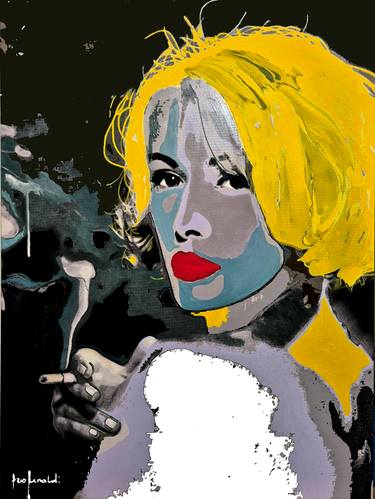 Original Contemporary Women Painting by Ezio  Ranaldi