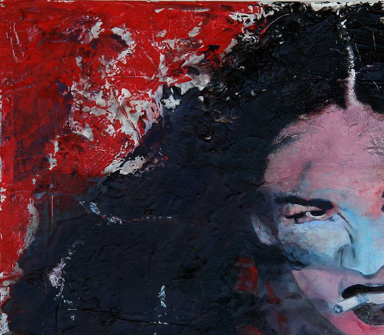 Original Abstract Expressionism Women Painting by Ezio  Ranaldi