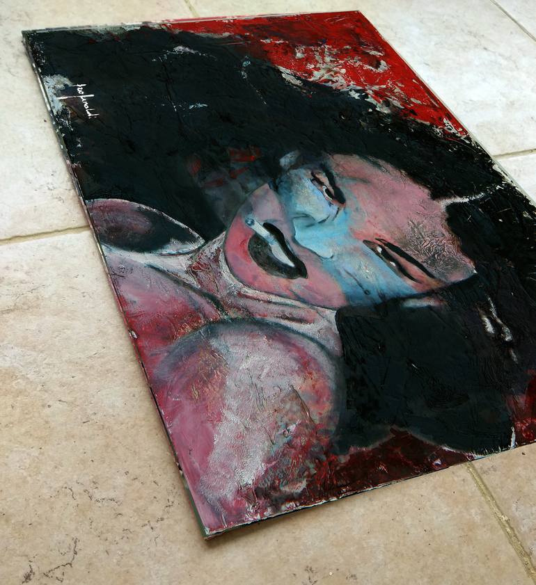 Original Abstract Expressionism Women Painting by Ezio  Ranaldi
