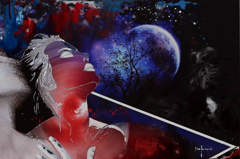 Original Figurative Women Painting by Ezio  Ranaldi