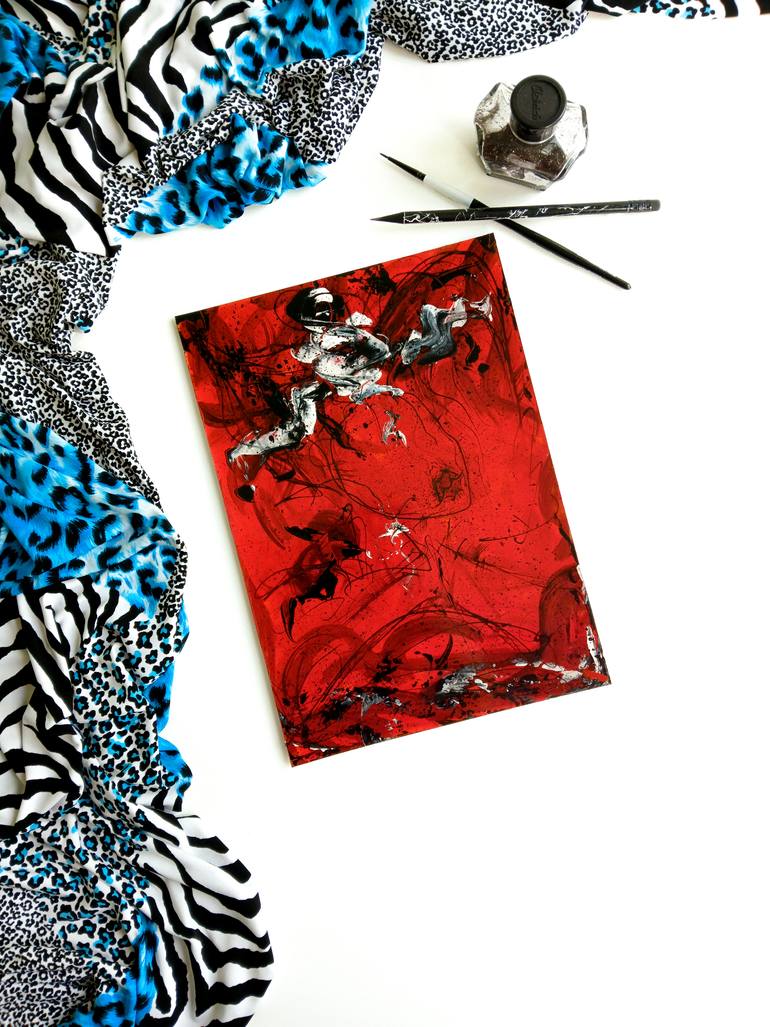 Original Portraiture Women Painting by Valerie Koval