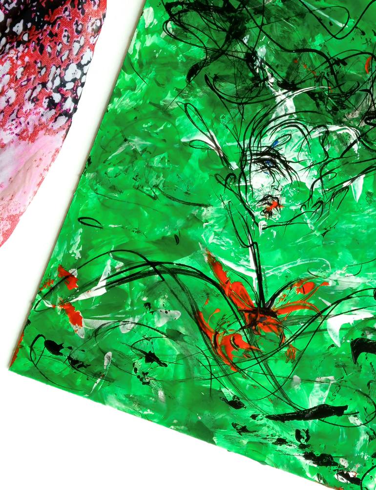 Original Portraiture Women Painting by Valerie Koval