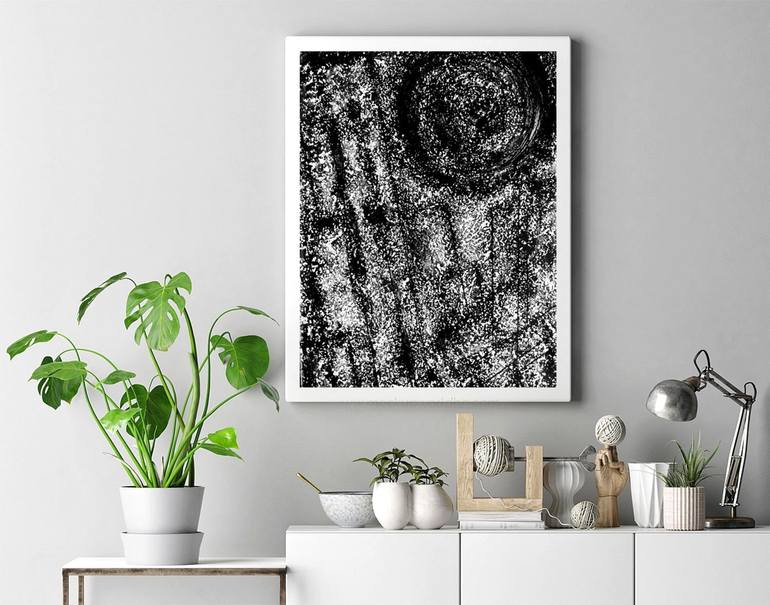 Original Abstract Geometric Painting by Valerie Koval