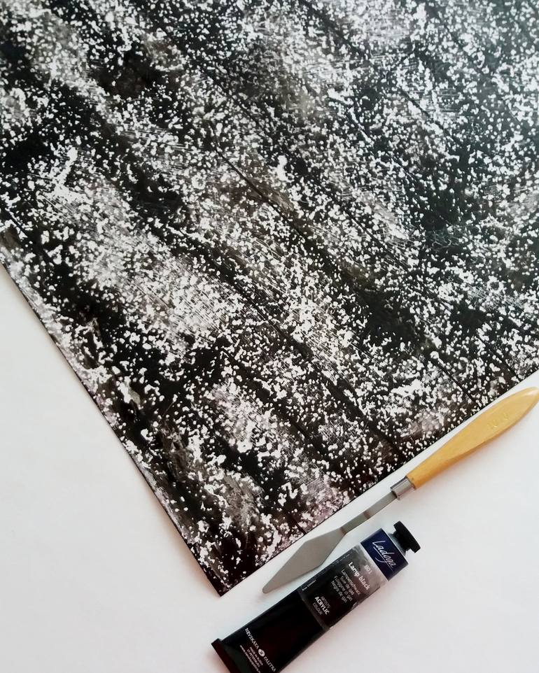 Original Abstract Geometric Painting by Valerie Koval