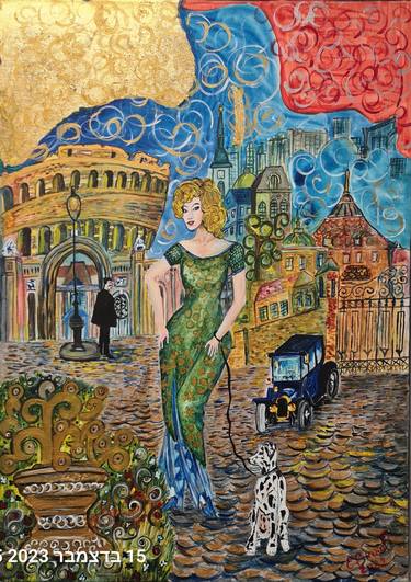 Original Art Deco Culture Paintings by Elena Eryomina