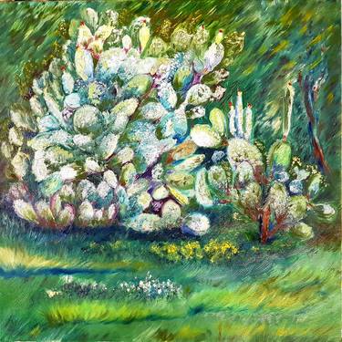 Original Impressionism Botanic Paintings by Elena Eryomina