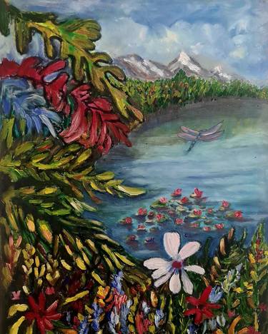 Original Conceptual Botanic Paintings by Elena Eryomina