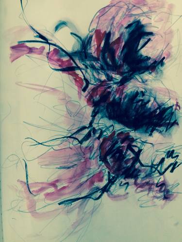Print of Abstract Expressionism Botanic Drawings by suzanne caines
