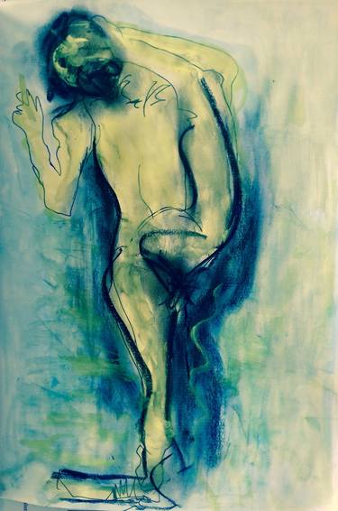 Print of Expressionism Body Drawings by suzanne caines