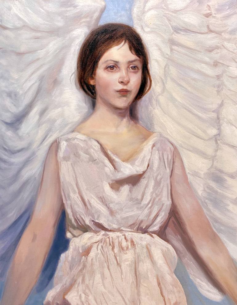 Angel after Abbott Painting by Bruno Perillo | Saatchi Art