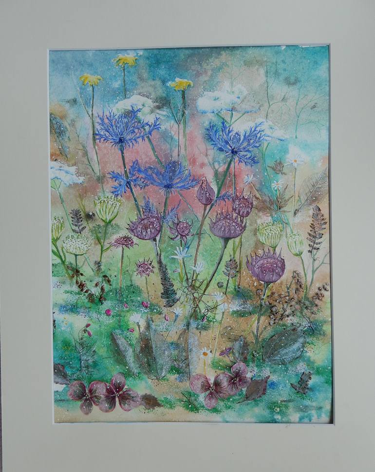 Original Fine Art Floral Painting by Frances Coleman