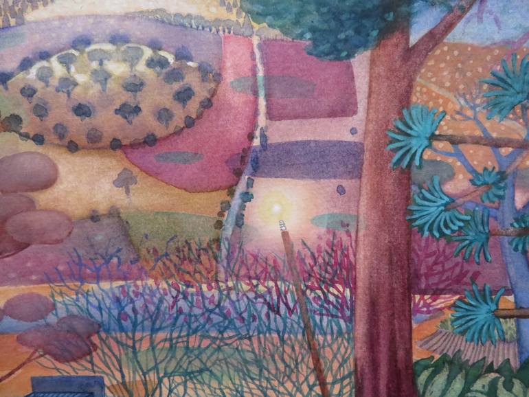 Original Contemporary Landscape Painting by Donna Mcglynn