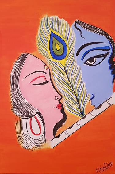 Print of Expressionism Love Paintings by Neha Deep