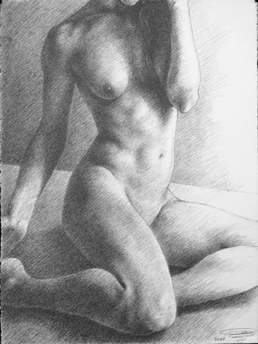 Original Nude Drawings by Leonid Siveriver