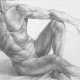 Reclining Male #108 by Leonid Siveriver