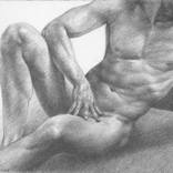 Reclining Male #109 by Leonid Siveriver