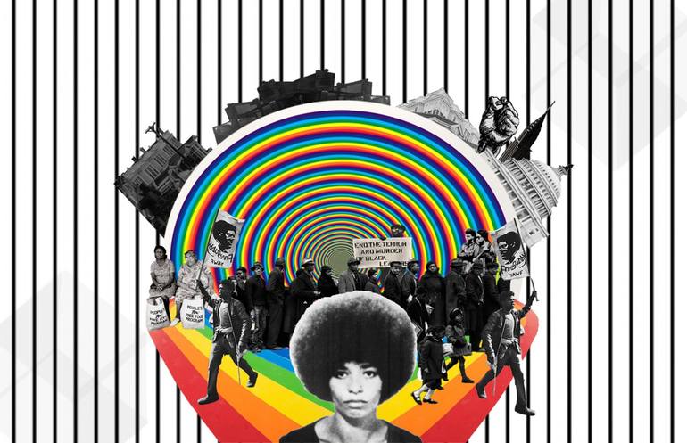 Original Dada Education Collage by Salamat Yusuf