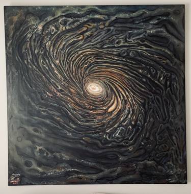 Print of Outer Space Paintings by Andreas Halidis