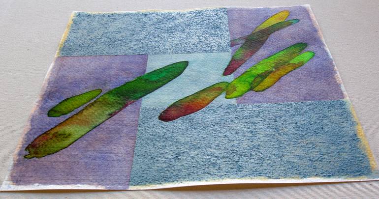 Original Minimalism Abstract Painting by Midori Tanabe