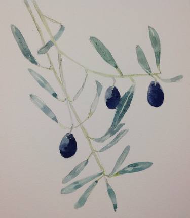 Olive branch thumb