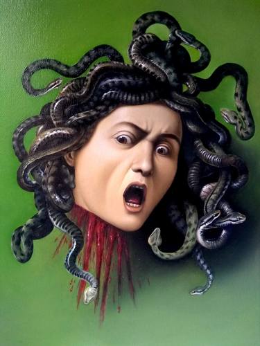 Reproduction of Medusa (Caravaggio) thumb