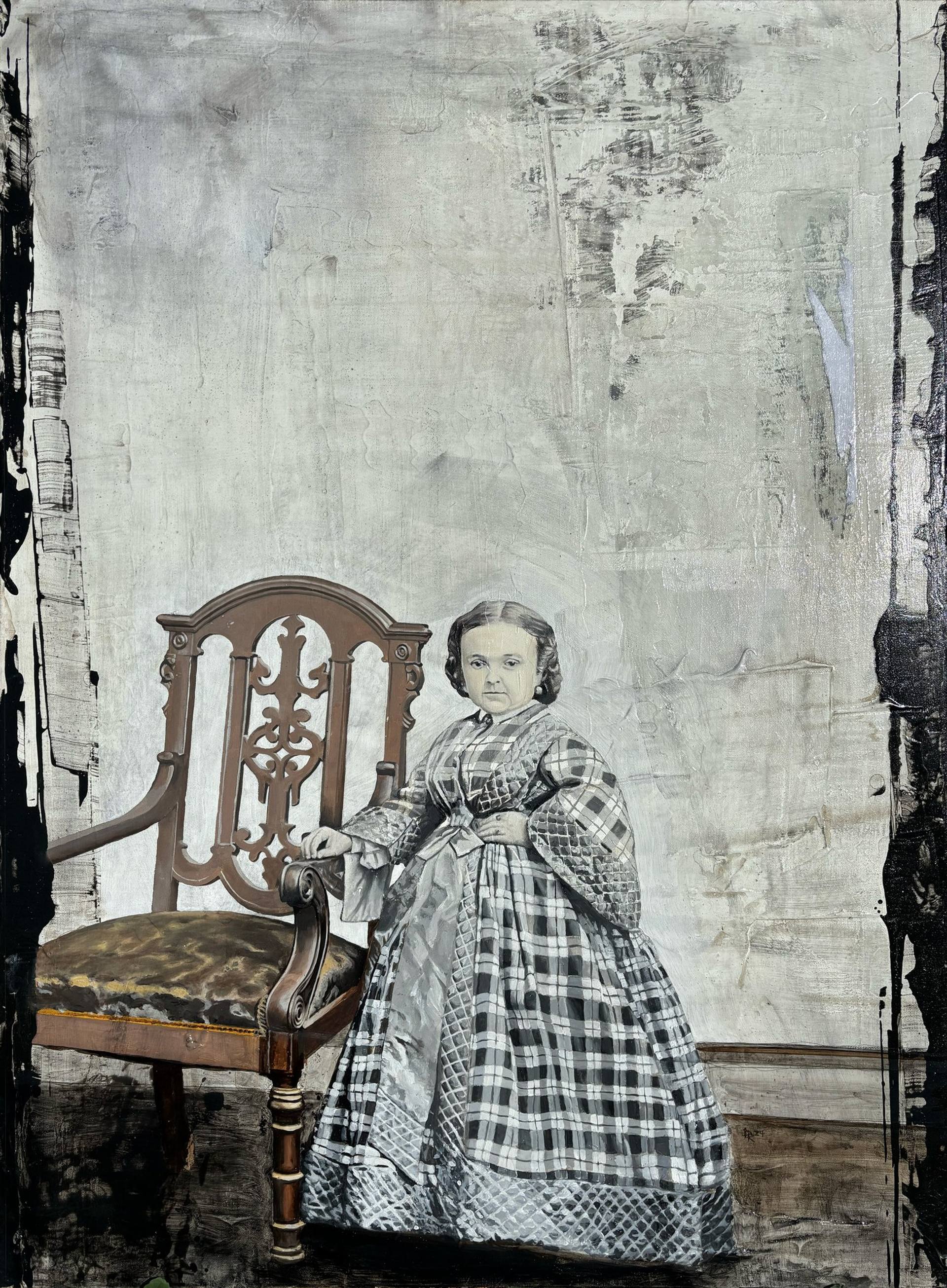 Miss Lavinia Warren 1865 Painting by Daniel Ringelberg | Saatchi Art Ireland, image size:1920x2611