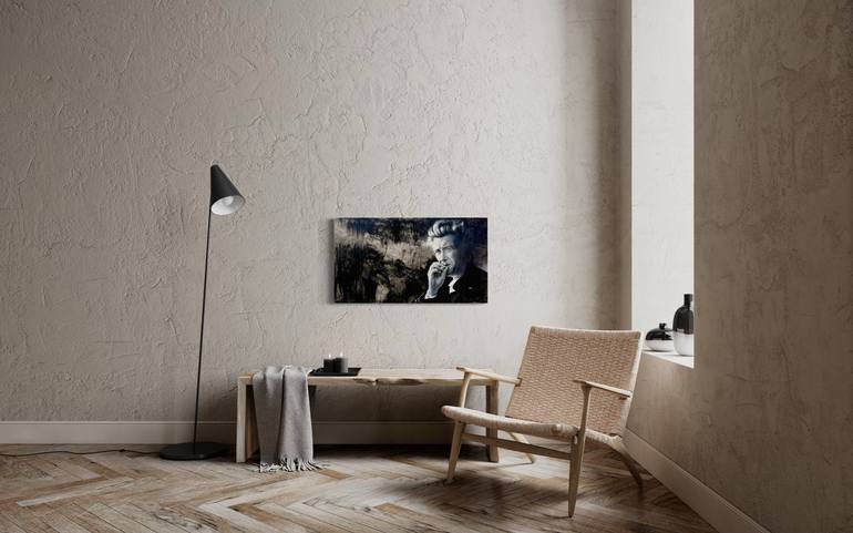 Original Black & White People Painting by Daniel Ringelberg