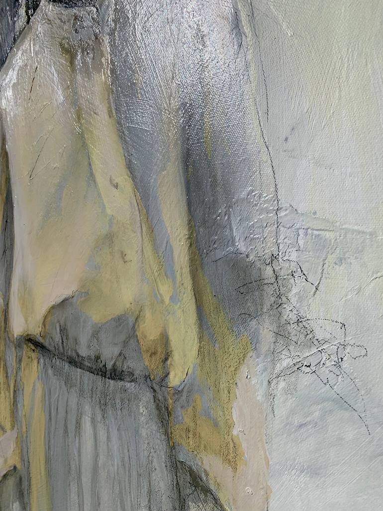 Original Abstract People Painting by Daniel Ringelberg