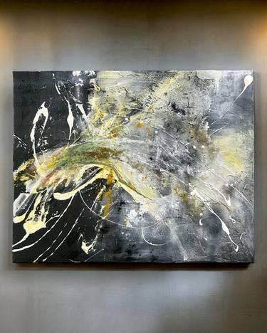 Original Abstract Mixed Media by Tomo Sakurai