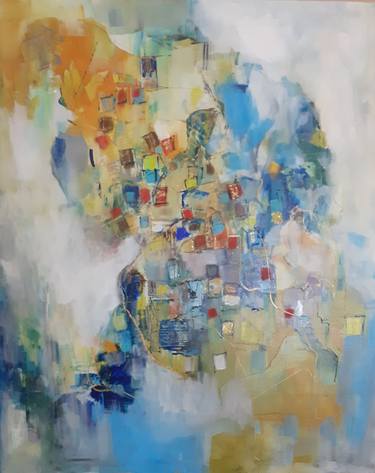 Original Abstract Paintings by Mariana Homem de Mello