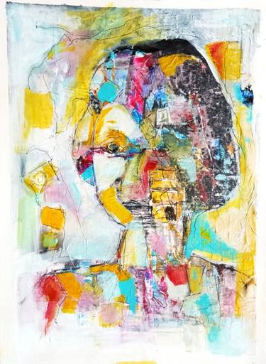 Original Abstract Women Paintings by Mariana Homem de Mello