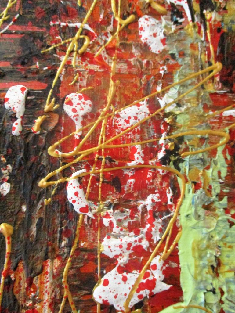 Original Abstract Painting by Mariana Homem de Mello