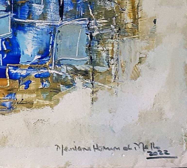 Original Abstract Expressionism Abstract Painting by Mariana Homem de Mello