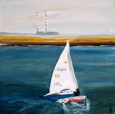 Print of Fine Art Boat Paintings by Valerie Judge