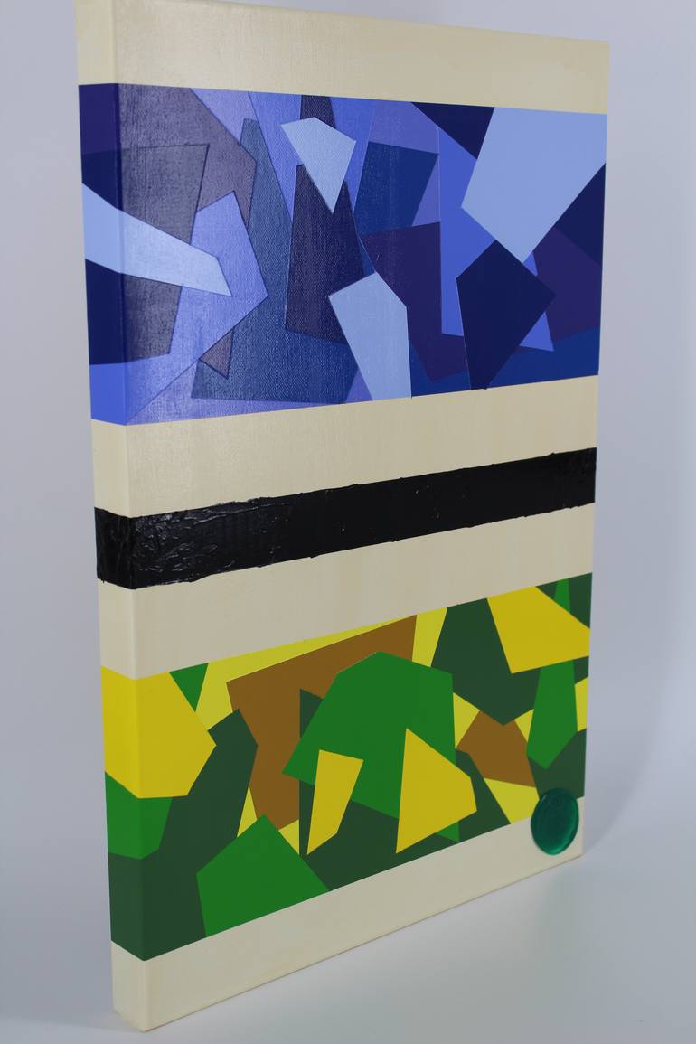 Original Abstract Expressionism Abstract Painting by Christian Ovís Artworks