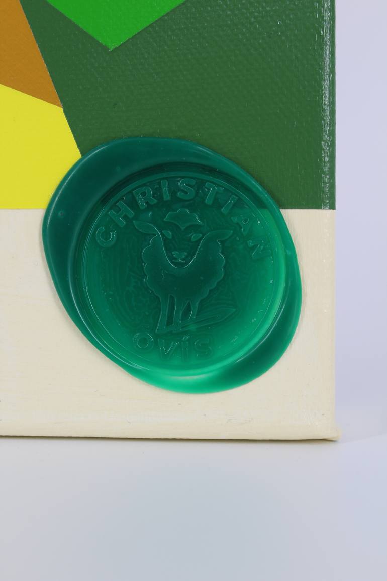 Original Abstract Expressionism Abstract Painting by Christian Ovís Artworks