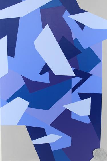 Original Abstract Geometric Paintings by Christian Ovís Artworks