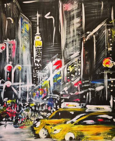 Print of Expressionism Cities Paintings by Lucia Liz