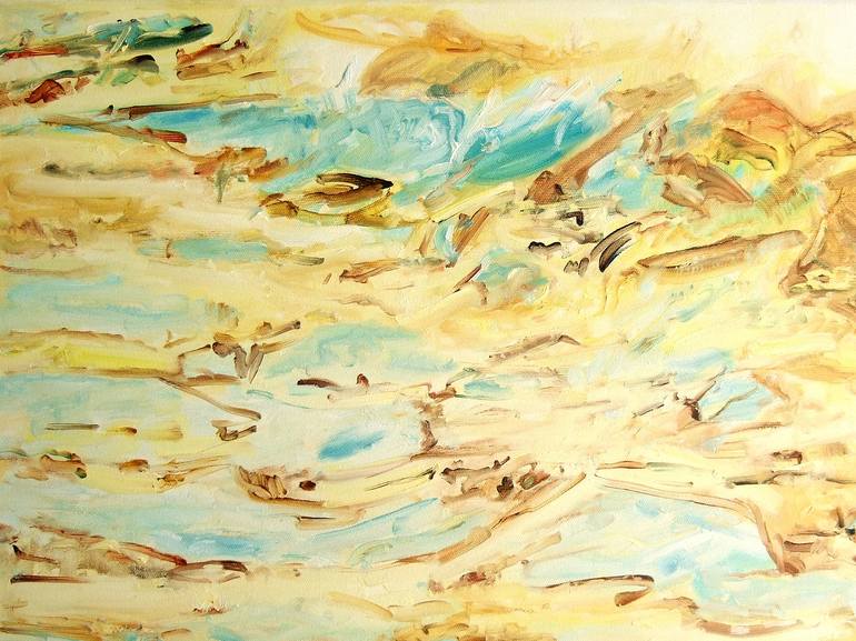 Original Contemporary Water Painting by Sebastian Rudko