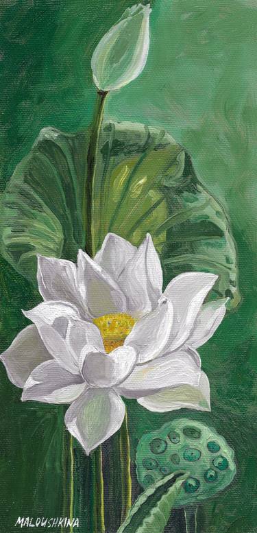 Lotus flower thumb