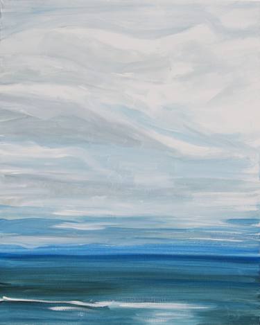 Print of Seascape Paintings by Kim Edge