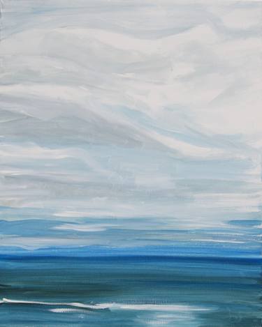 Print of Fine Art Seascape Paintings by Kim Edge