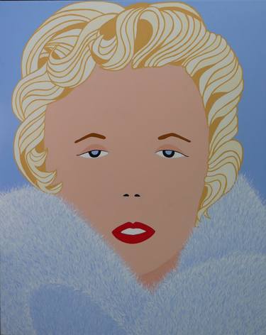 Original Pop Art Celebrity Paintings by Bronislava Slagle